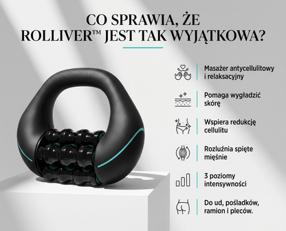 Rolliver™ Masażer Antycellulitowy i Relaksacyjny do Ciała