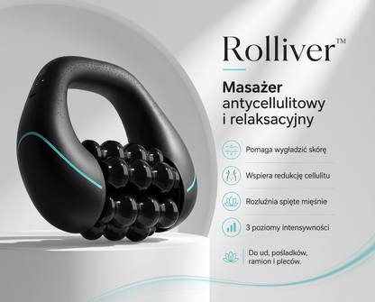 Rolliver™ Masażer Antycellulitowy i Relaksacyjny do Ciała